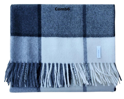 Horizon Stripe Alpaca Throw DC-PurelyAlpaca